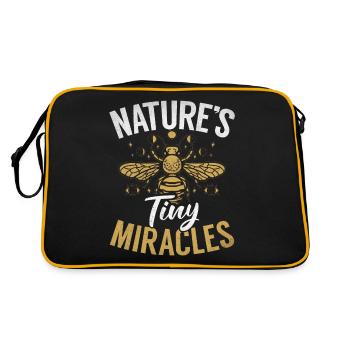 Bee Gifts - Retro Bag - black/gold - Back