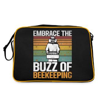 Cadeaux d’abeilles - Sac Retro - noir/or - Dos