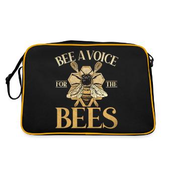 Cadeaux d’abeilles - Sac Retro - noir/or - Dos