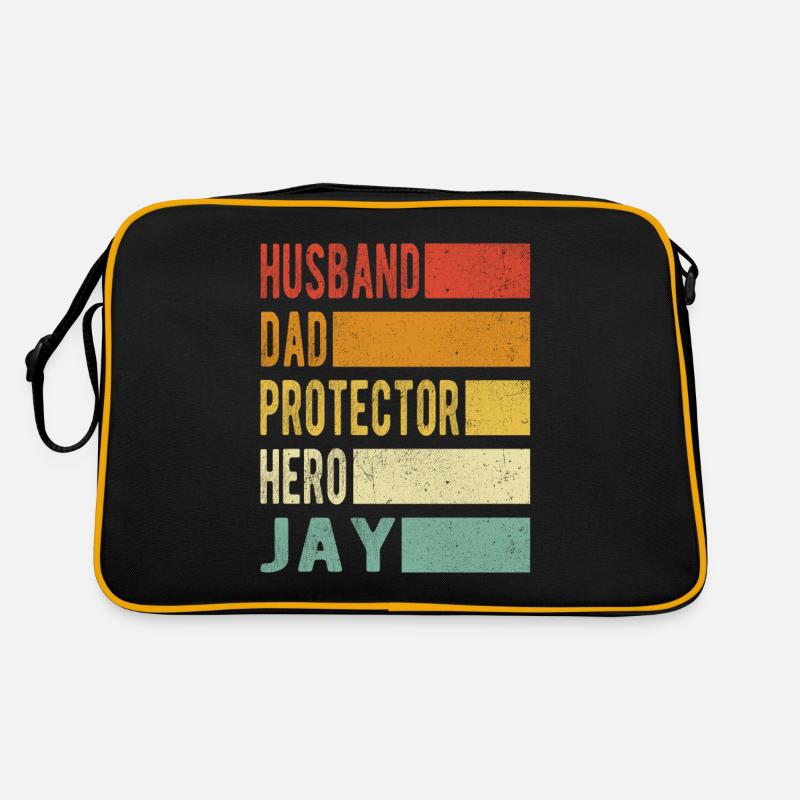 Jay Name Dad Gift Retro Bag