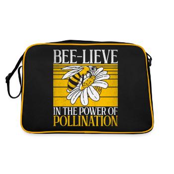 Bee Gifts - Retro Bag - black/gold - Back