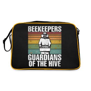 Bee Gifts - Retro Bag - black/gold - Back