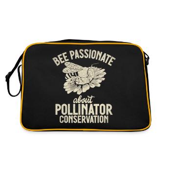 Cadeaux d’abeilles - Sac Retro - noir/or - Dos