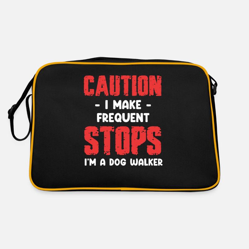 Vorsicht, Ich Mache Häufige Stopps, Ich Bin Ein Retro Tasche