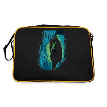Alpiniste Toprope Escalade Outdoor Fans Toprope - Sac Retro - noir/or - Dos