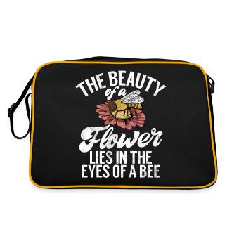 Bee Gifts - Retro Bag - black/gold - Back