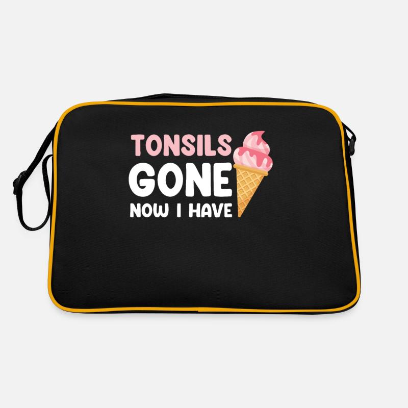 Die Mandeln Sind Verschwunden, Jetzt Habe Ich Retro Tasche