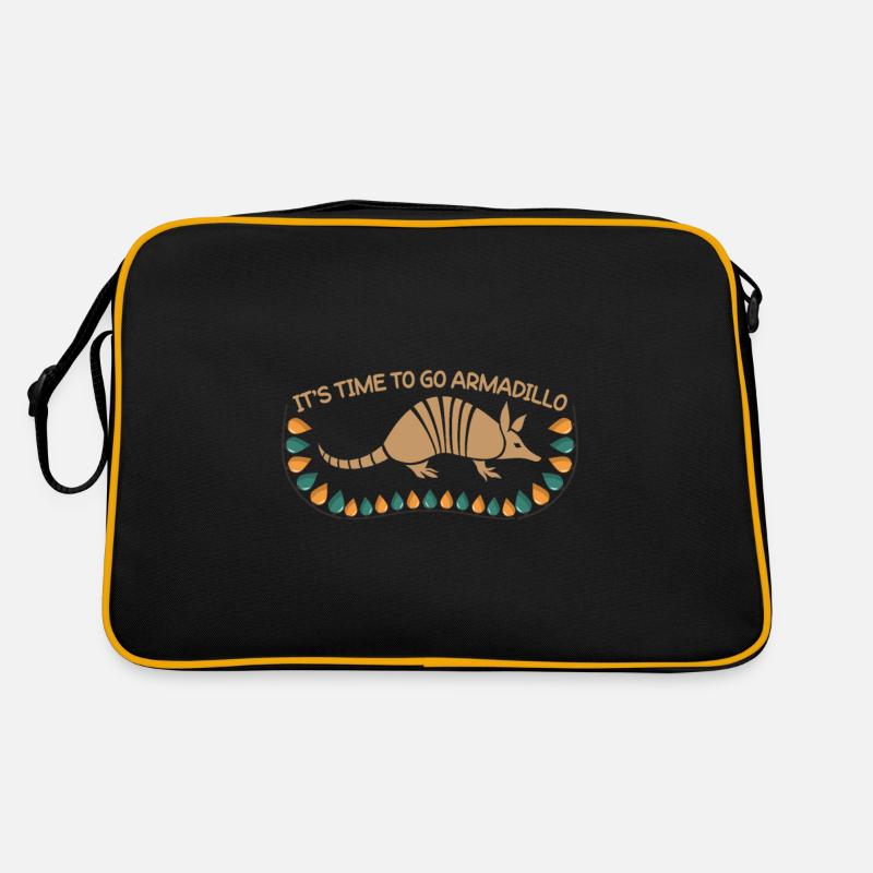 Il est temps Armadillo d’aller dire Armadillo Armadillo Sac Retro