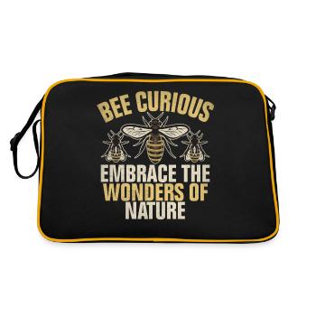 Bee Gifts - Retro Bag - black/gold - Back