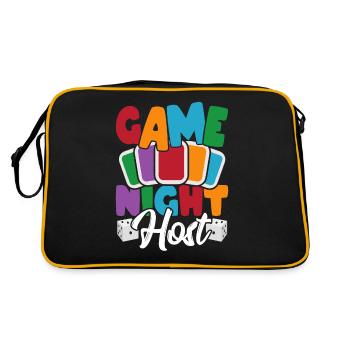 Board Games Game Board Gift - Retro Bag - black/gold - Back
