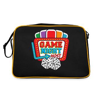 Board Games Game Board Gift - Retro Bag - black/gold - Back