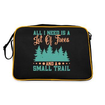 Amoureux de la nature Amoureux des arbres Amoureux de la nature Waldde - Sac Retro - noir/or - Dos