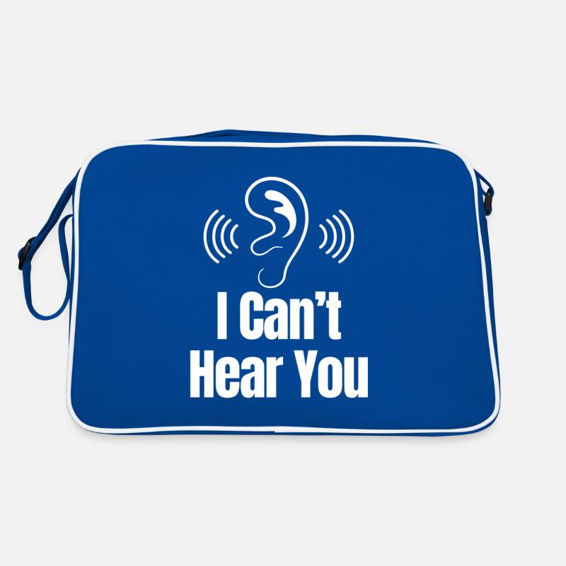 Je t’entends pas! Interprète ASL avec Sac Retro