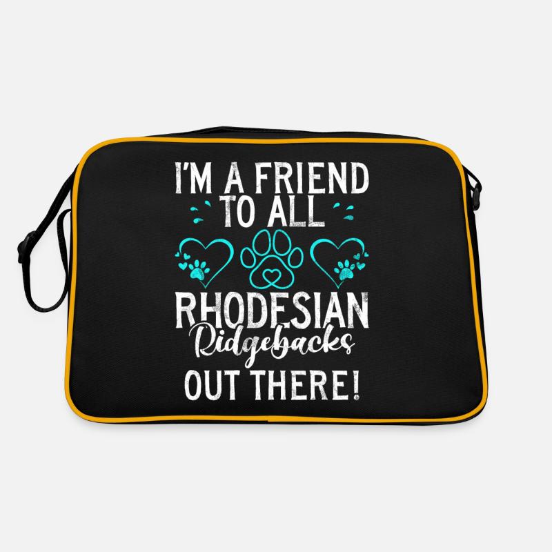 Rhodesian Ridgeback Gifts Retro Bag