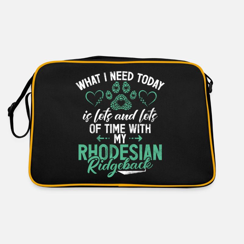 Rhodesian Ridgeback Gifts Retro Bag