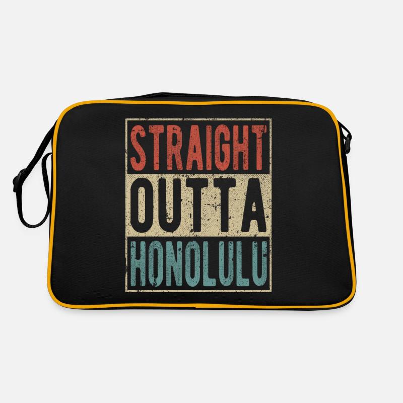 Tout droit sorti d’Honolulu Sac Retro