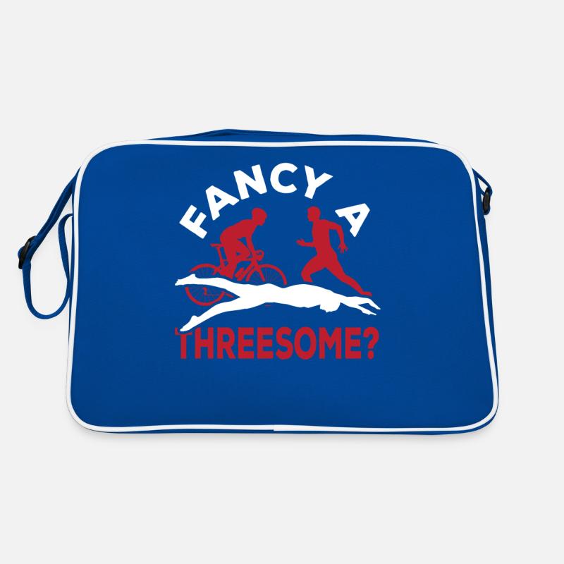 Triathlete Fancy A Threesome? Triathlon Retro Tasche