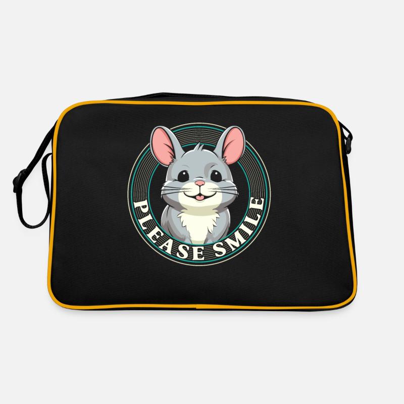 Chinchilla Mignon Juste Sourire Sac Retro
