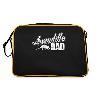 Tatous Papa Mammifère USA - Sac Retro - noir/or - Dos