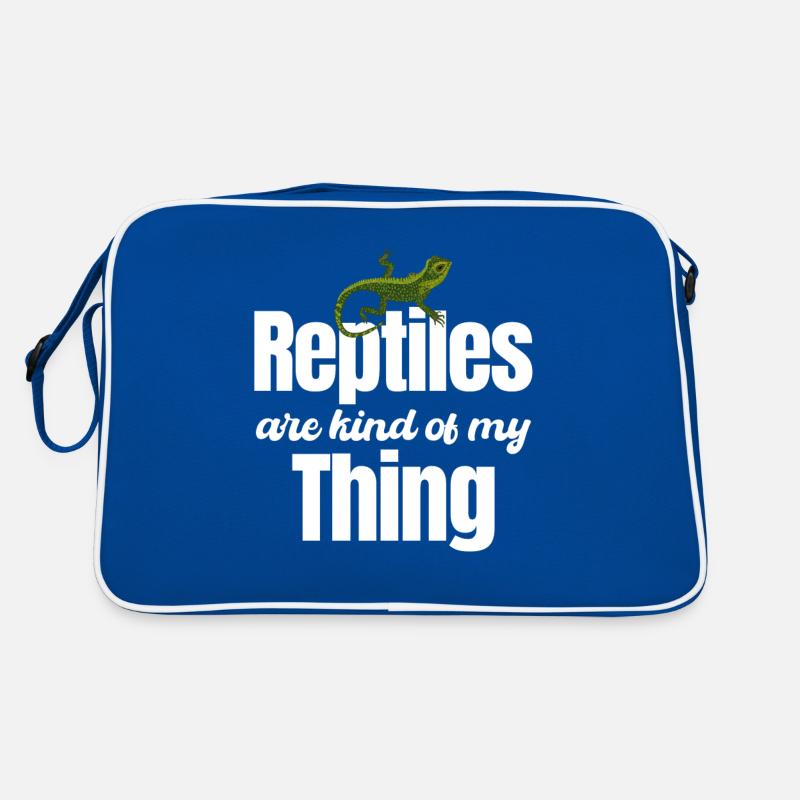Les reptiles sont gentils de mon truc herpétologiste Sac Retro