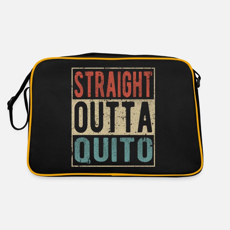 Straight outta Quito Retro Bag