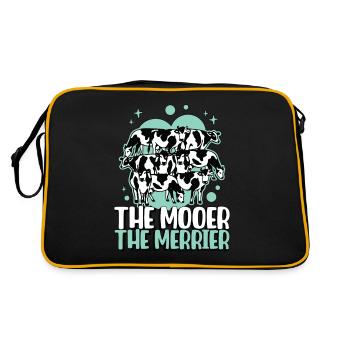 Eleveur de bétail The Mooer Les éleveurs de fous-garres - Sac Retro - noir/or - Dos