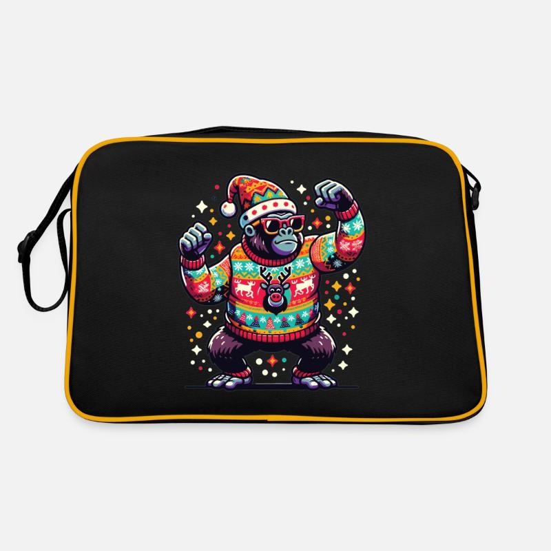 Gorille avec lunettes de soleil Sac Retro
