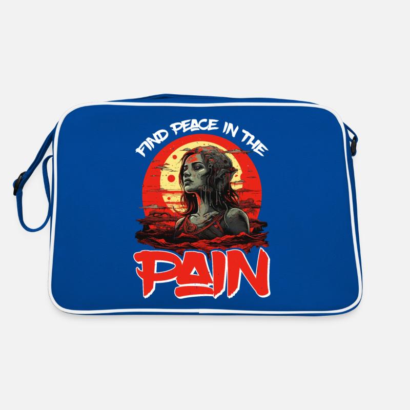 Trouver la paix dans la douleur 19 Sac Retro