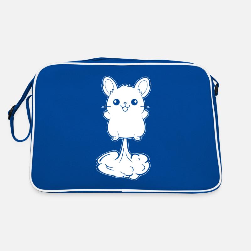 Pet arc-en-ciel de chinchilla Sac Retro