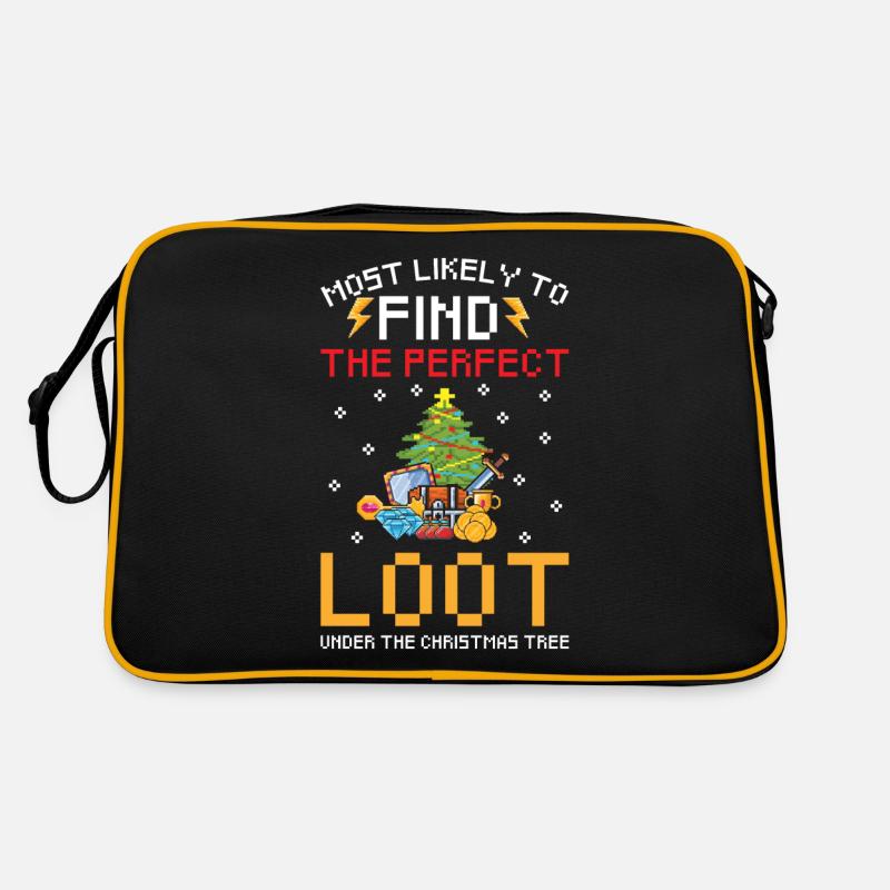 Gamer Christmas Retro Bag