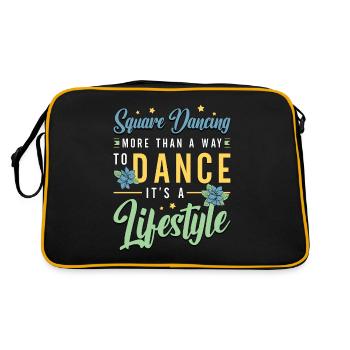 La danse carrée est plus qu’un moyen d’écouter la musique country - Sac Retro - noir/or - Dos