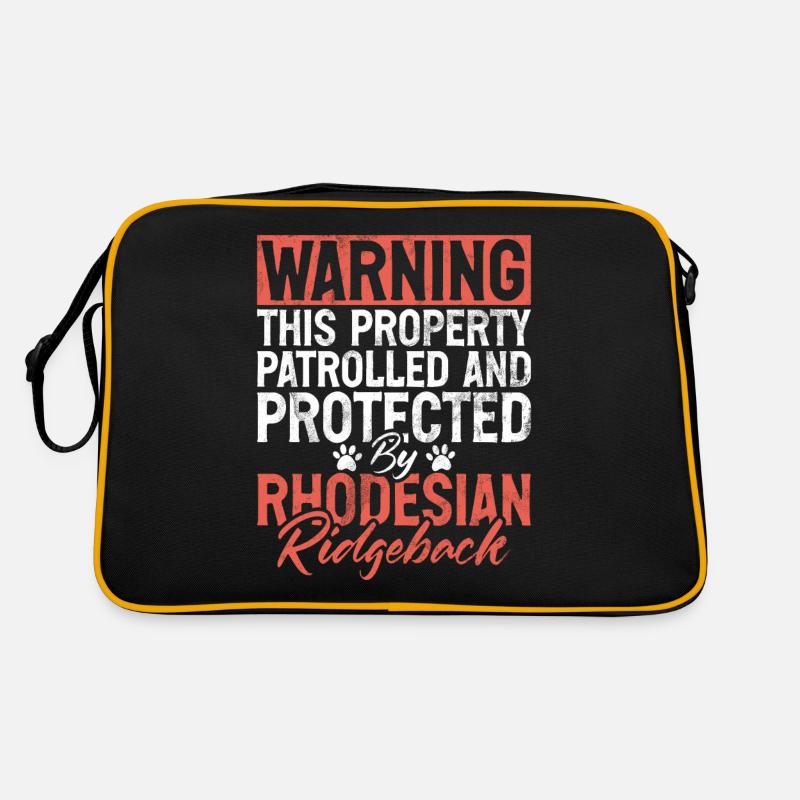 Rhodesian Ridgeback Gifts Retro Bag