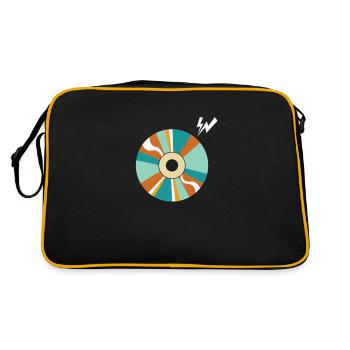 CD-ROM Retro Memory Module Disk - Retro Bag - black/gold - Back