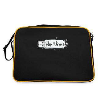 Flip Thrice USB Stick Module de Stockage Rétro - Sac Retro - noir/or - Dos