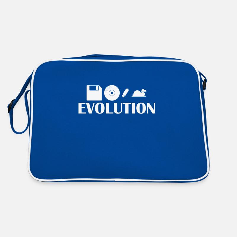 Evolution Disquette CD Clé USB Cloud Sac Retro