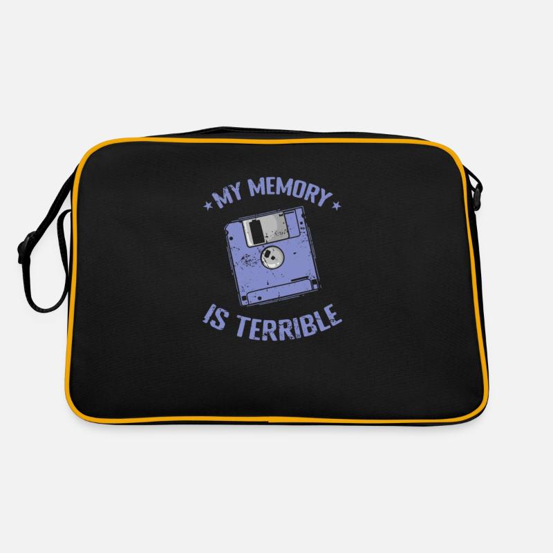 My Memory is Terrible floppy disk memory module Retro Bag