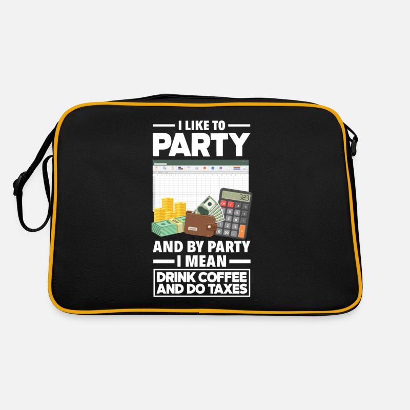 Drôle de cadeau comptable de conseiller fiscal Sac Retro