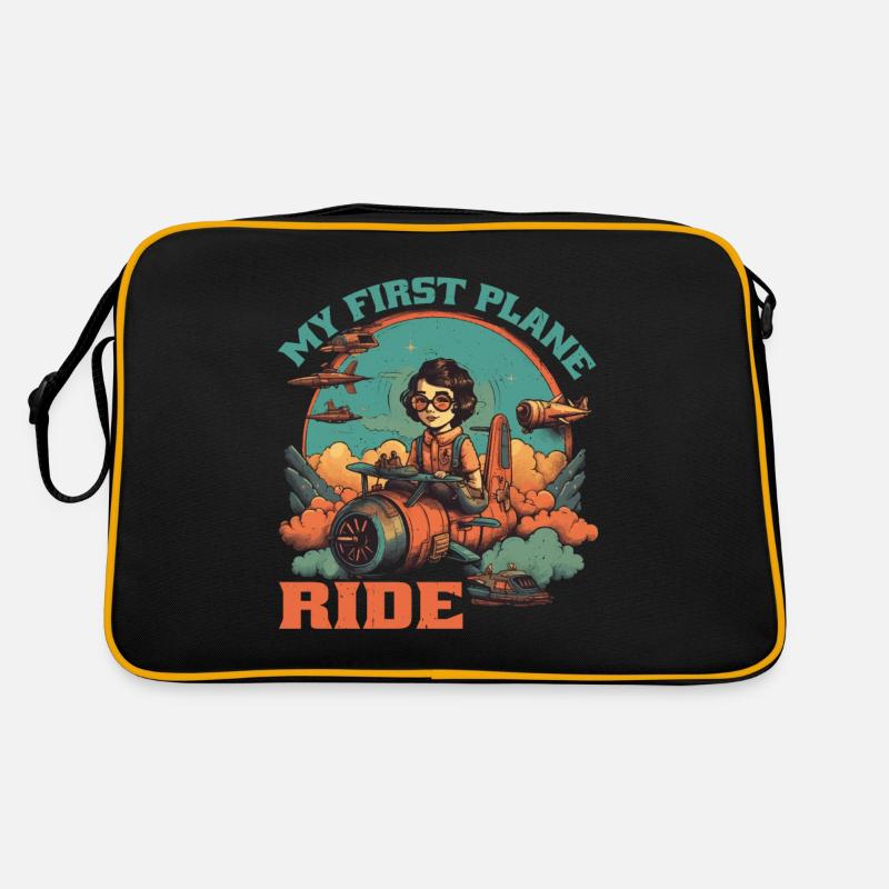 My First Plane Ride 59 Retro Bag