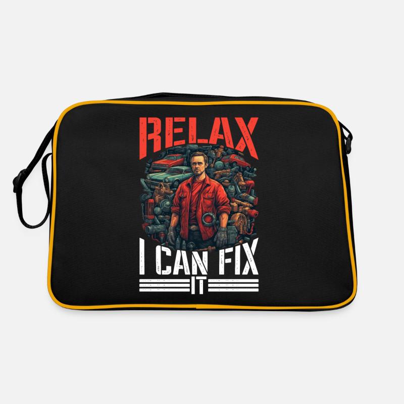 Relax I Can Fix It 19 Retro Bag