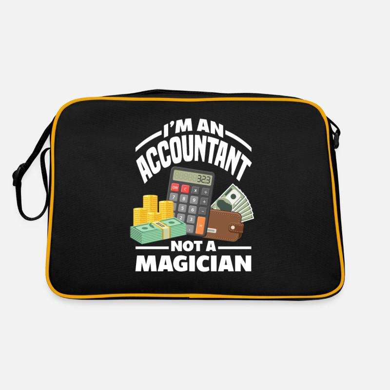Drôle de cadeau comptable de conseiller fiscal Sac Retro