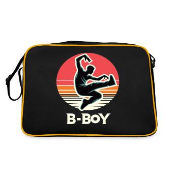 Breakdance Breakdancer Breakdance Kids - Retro Bag - black/gold - Back