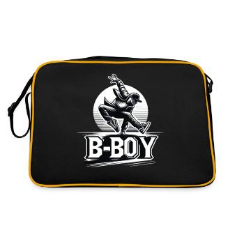 Breakdance Breakdancer Breakdance Kids - Retro Bag - black/gold - Back