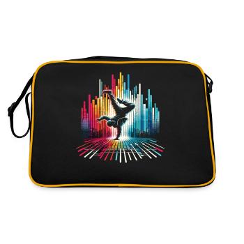 Breakdance Breakdancer Breakdance Kids - Retro Bag - black/gold - Back