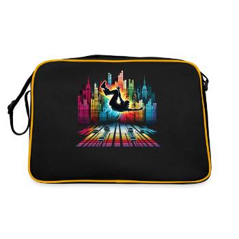 Breakdance Breakdancer Breakdance Kids - Retro Bag - black/gold - Back