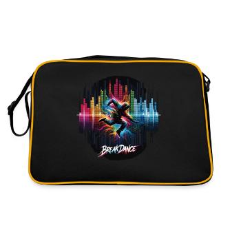 Breakdance Breakdancer Breakdance Kids - Retro Bag - black/gold - Back