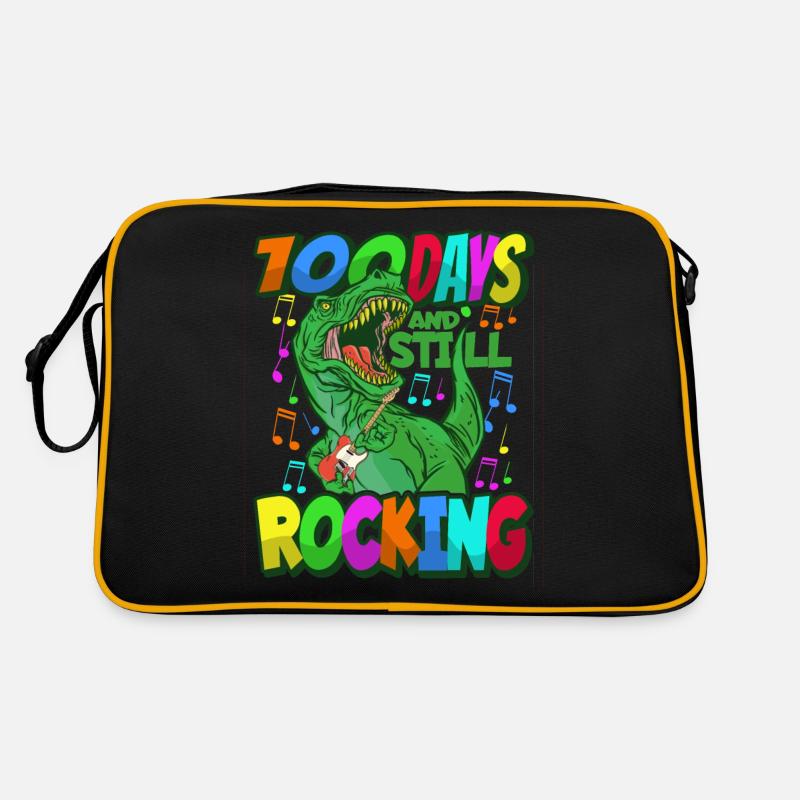 100e jour d’école Dino Costume 100 jours d’école Sac Retro