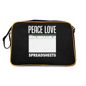 Drôle de cadeau comptable de conseiller fiscal - Sac Retro - noir/or - Dos