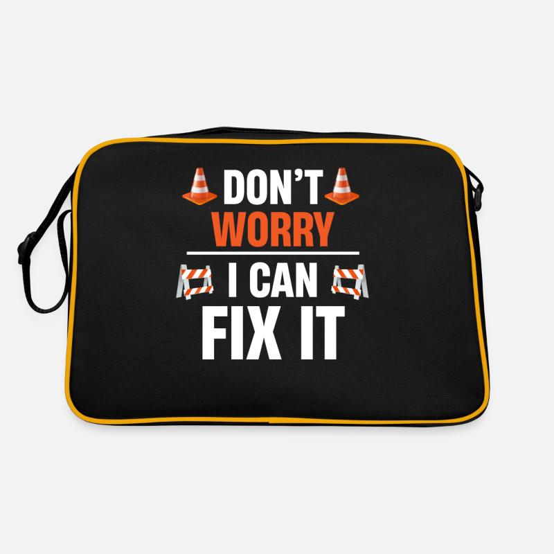 Mach Dir Keine Sorgen, Ich Kann Es Reparieren Retro Tasche