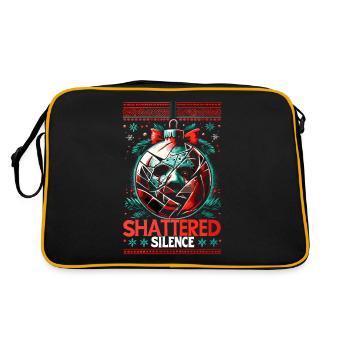 Shattered Silence Christmas Ball Horror Slasher - Retro Bag - black/gold - Back