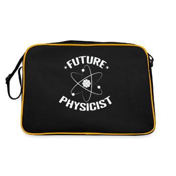 Future Physicist Natural Science - Retro Bag - black/gold - Back
